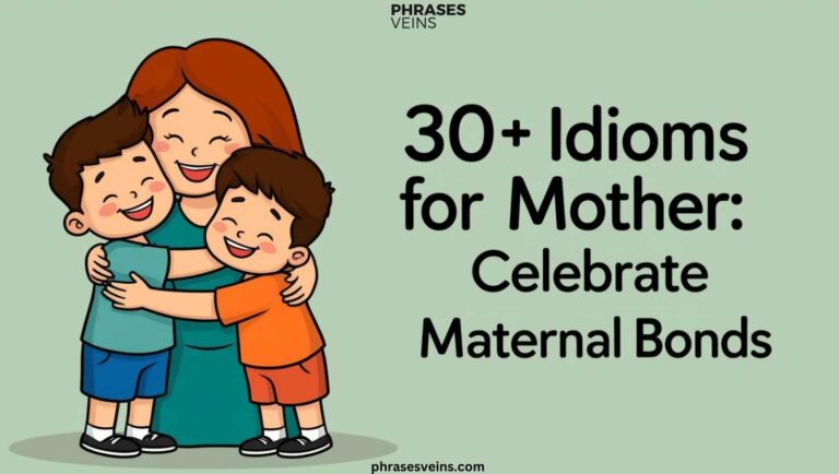 Idioms for Mother