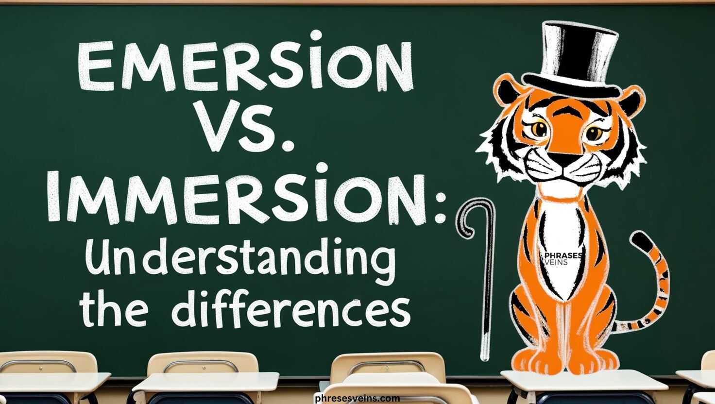 Emersion vs. Immersion