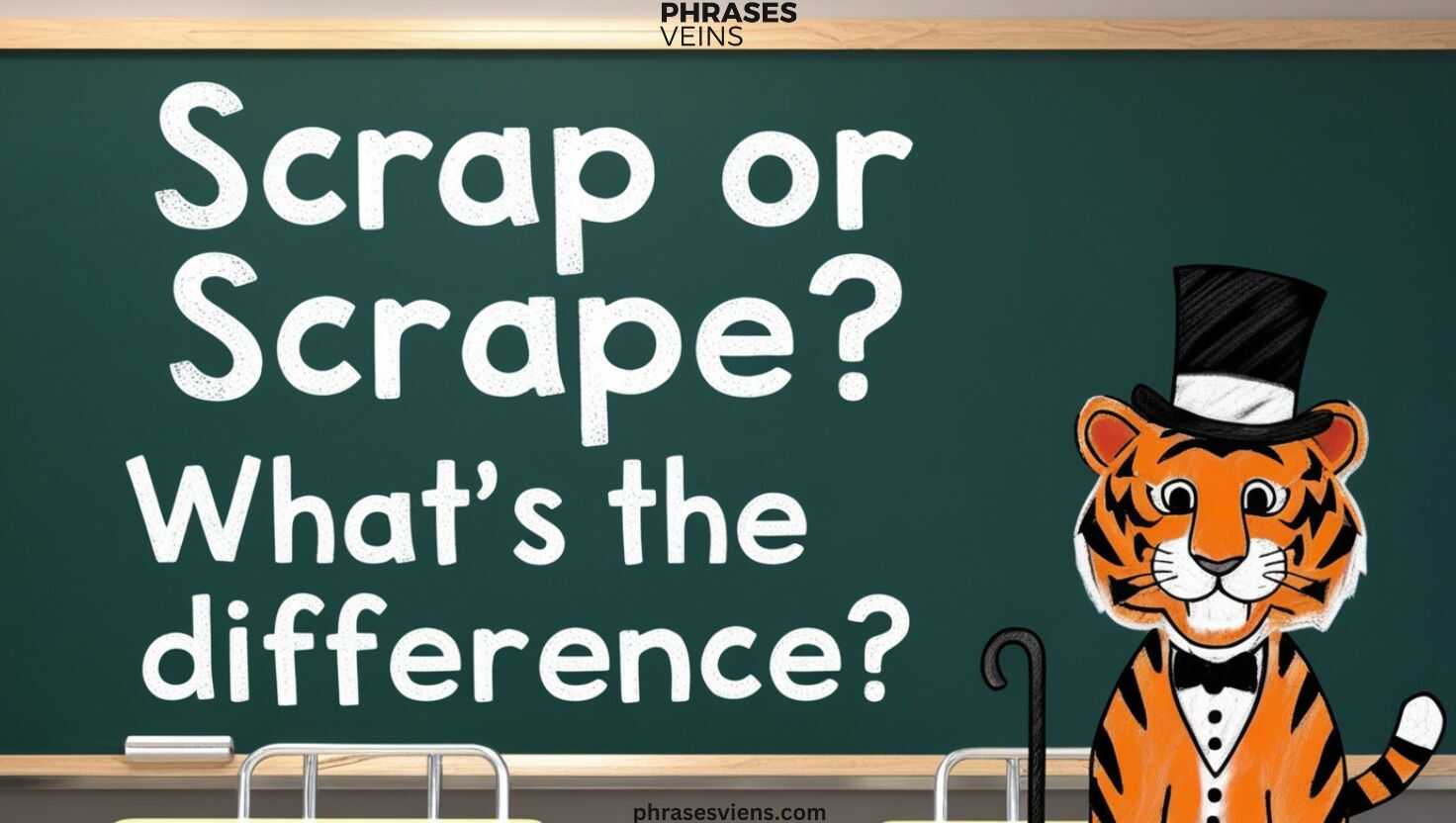 Scrap or Scrape? What’s the Difference?