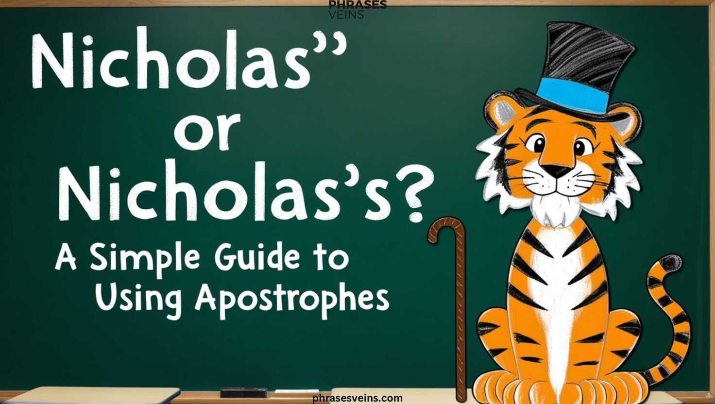 Nicholas’ or Nicholas’s? A Simple Guide to Using Apostrophes