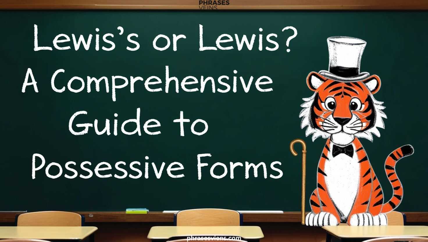 Lewis's or Lewis? A Comprehensive Guide to Possessive Forms