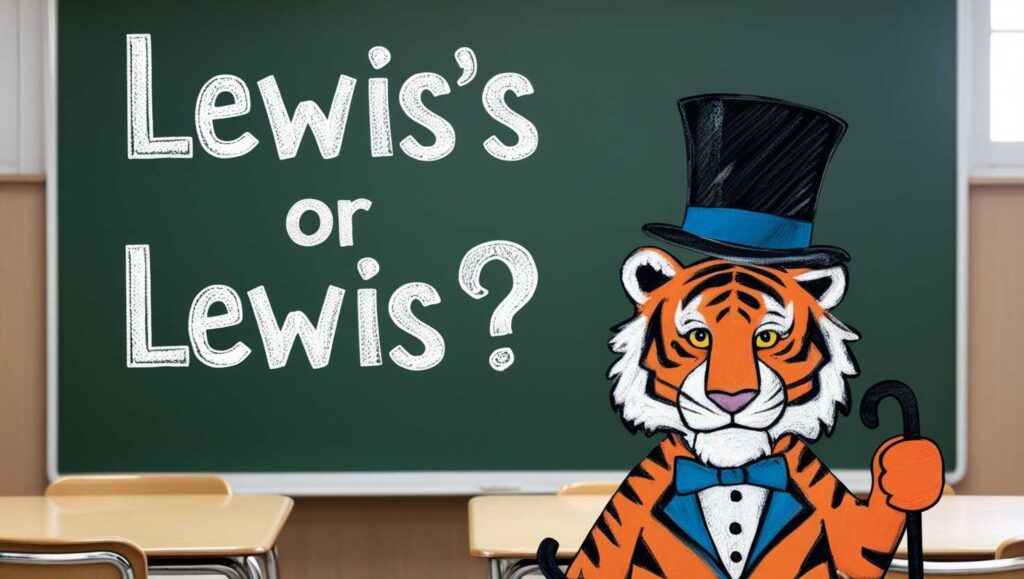 lewis's-or-lewis?