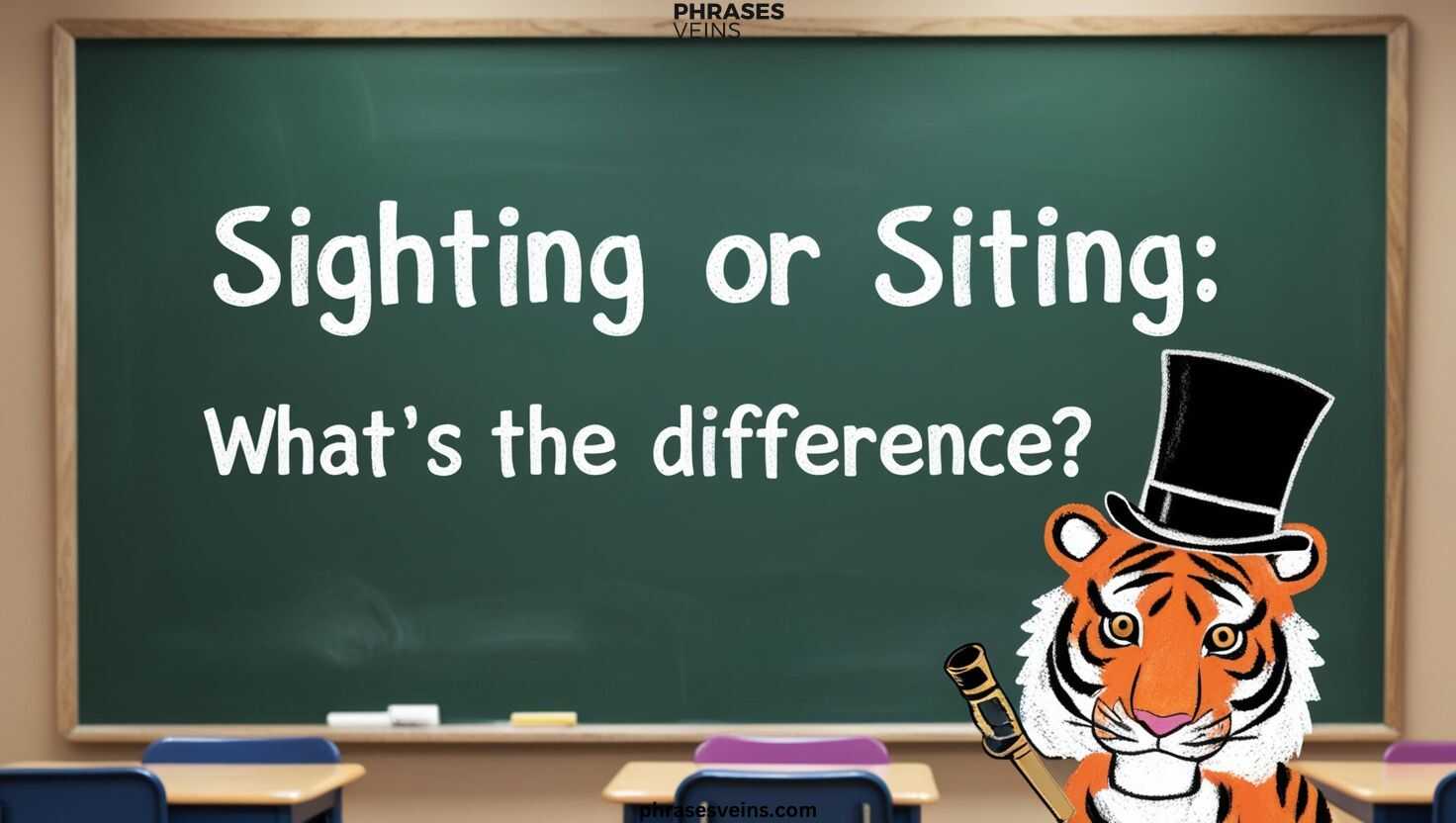 Sighting or Siting: What’s the Difference?